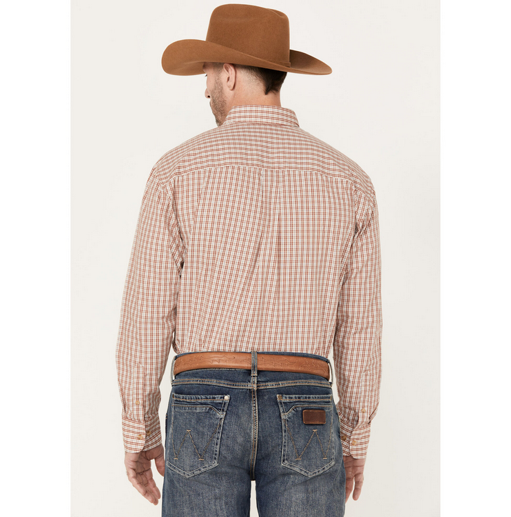 Men's Classics Plaid Print Long Sleeve Shirt - 112330362