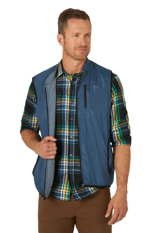 Wrangler - Men’s ATG X Reversible Classic Vest - NSV29DM 