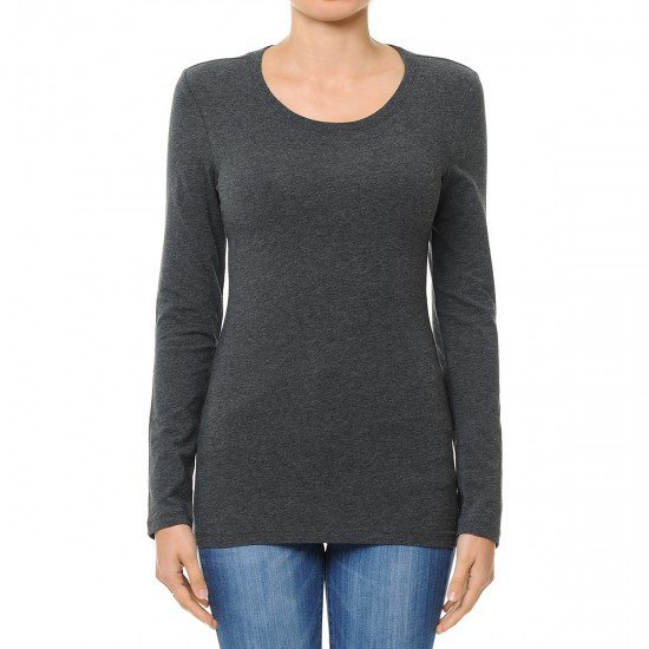 Ambiance - Women's Long Sleeve Boy Tee- 62800