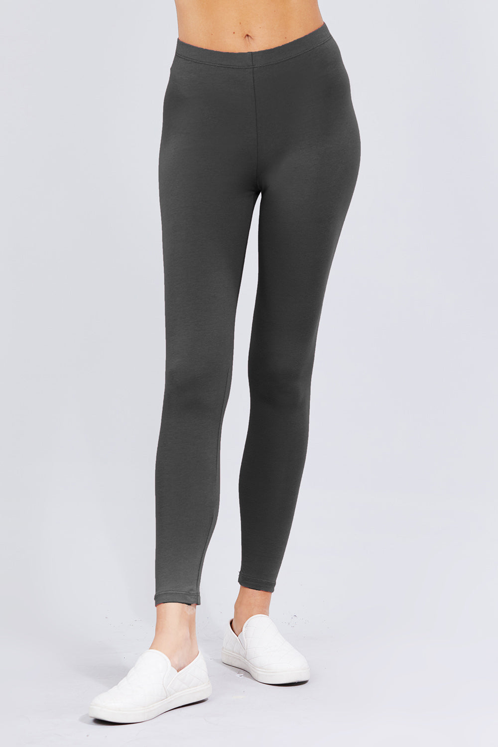 Active USA - Women's Cotton Spandex Legging - 8477