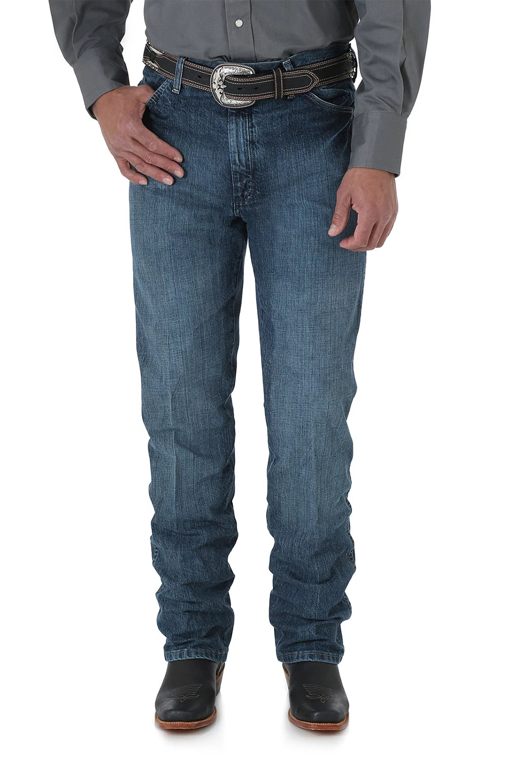 Wrangler - Pantalones vaqueros ajustados de corte vaquero Silver Edition para hombre - 933SENV