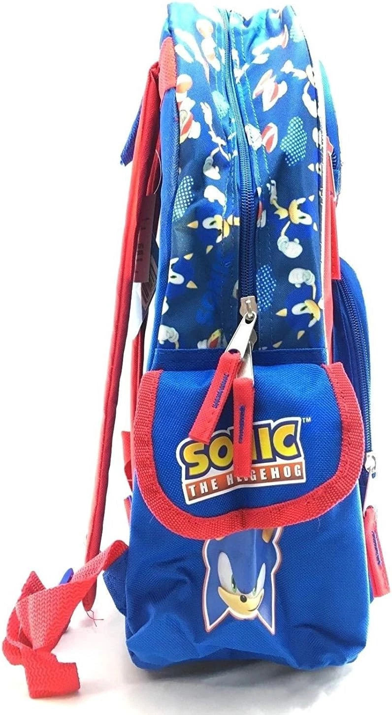 Sonic - Shadow/Tails/Knuckles RED 12" Backpack - S22SH52229C-PI