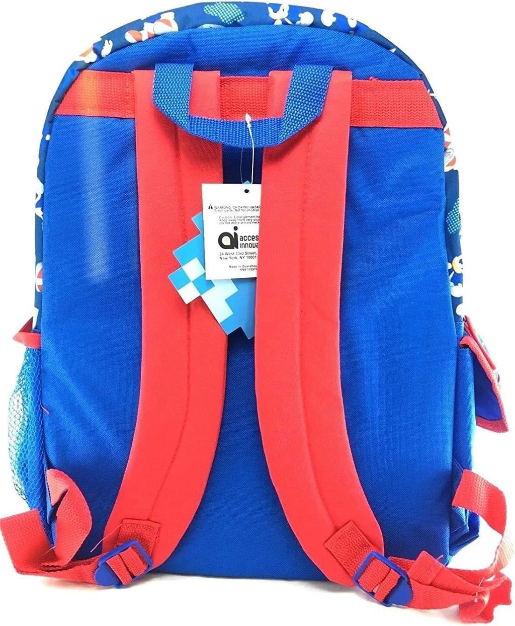 Sonic - Shadow/Tails/Knuckles RED 12" Backpack - S22SH52229C-PI