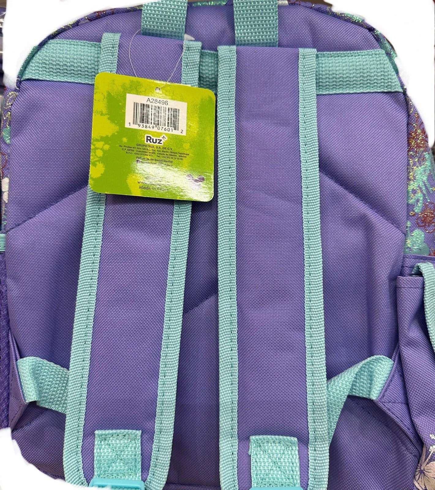 Disney - Lilo & Stitch Purple Sequin 12" Backpack - A28496