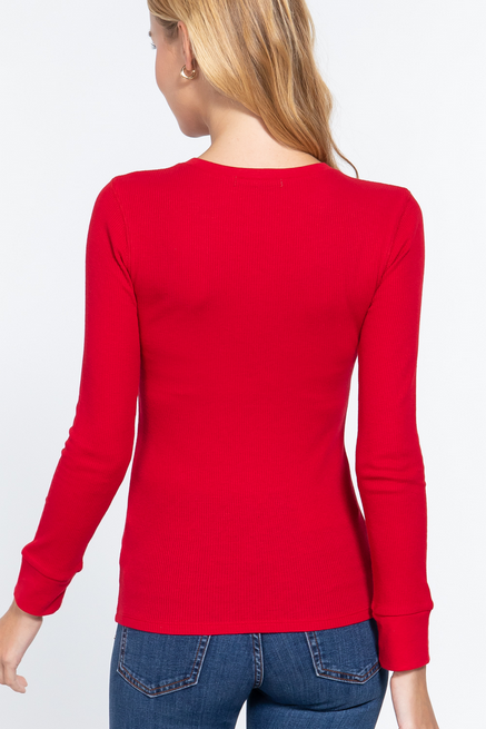 Active USA -  Thermal Crew Neck Tee - T11755