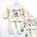 Girl's Stitch Sweater and Pants Set - 201D36K