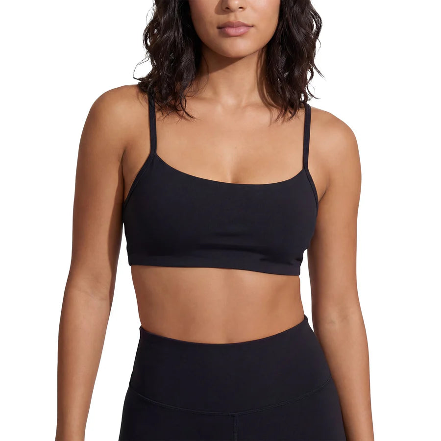 Sofra - Sujetador de yoga acolchado de algodón para mujer - YB1000