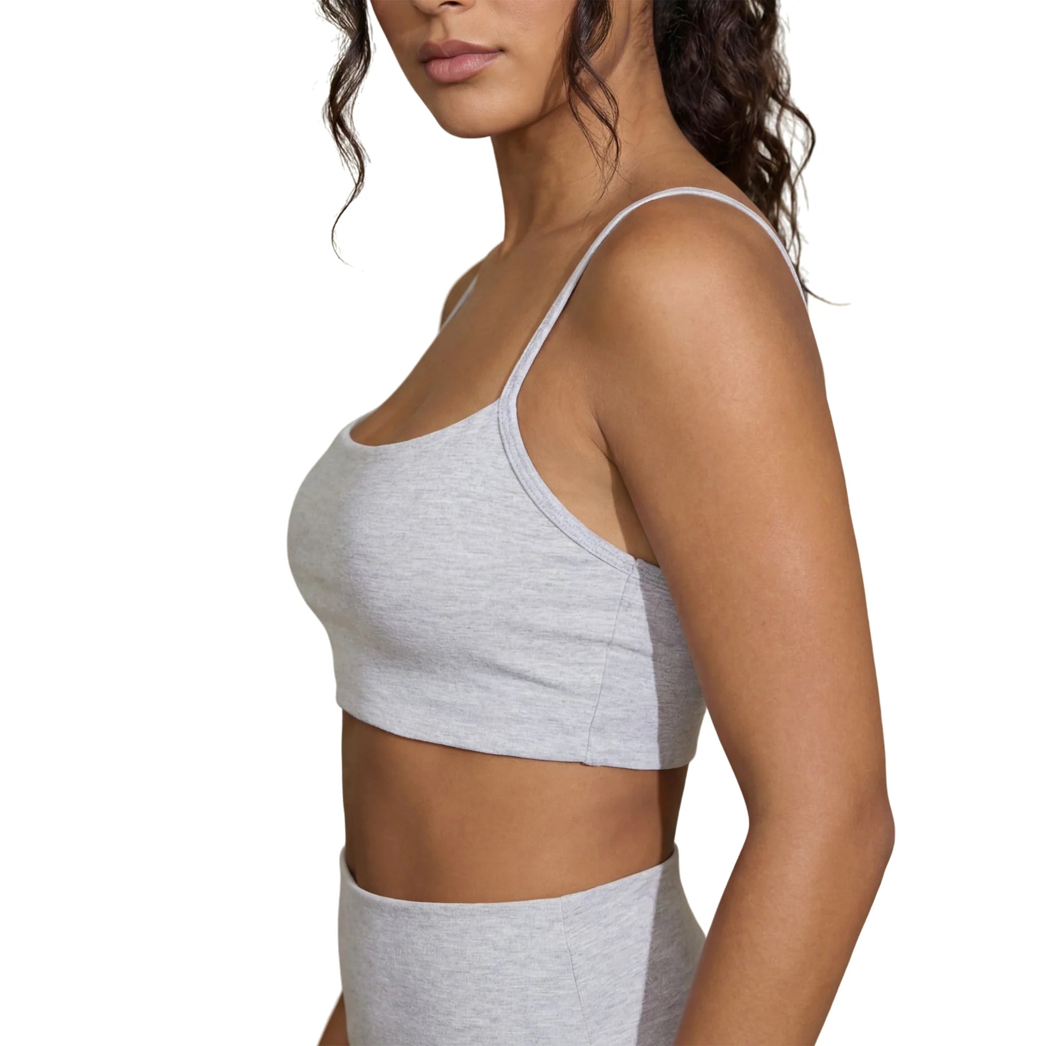 Sofra - Sujetador de yoga acolchado de algodón para mujer - YB1000