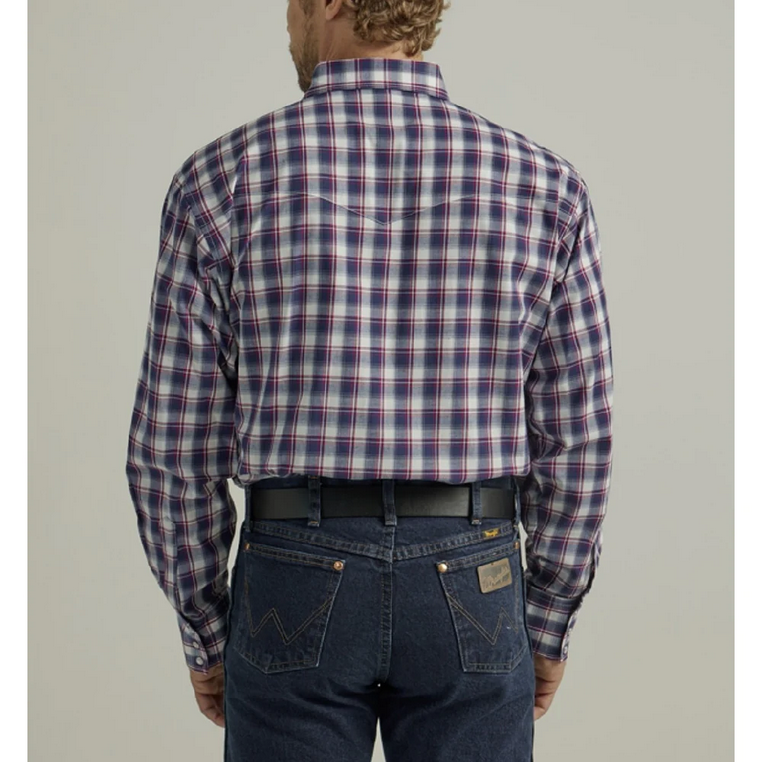 Men's Plaid Button Down Shirt - 112330395