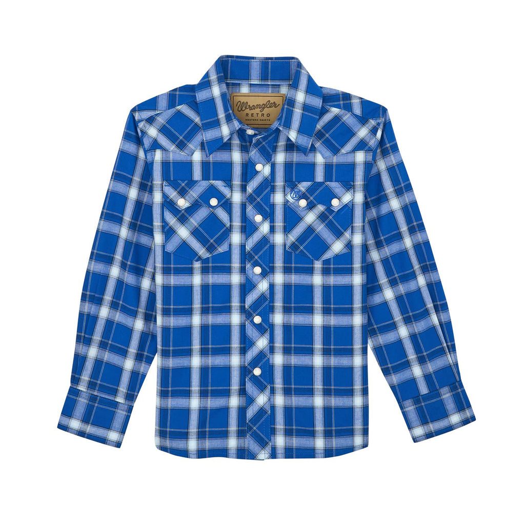 Boys Wrangler Retro® Long Sleeve Shirts - 112368080