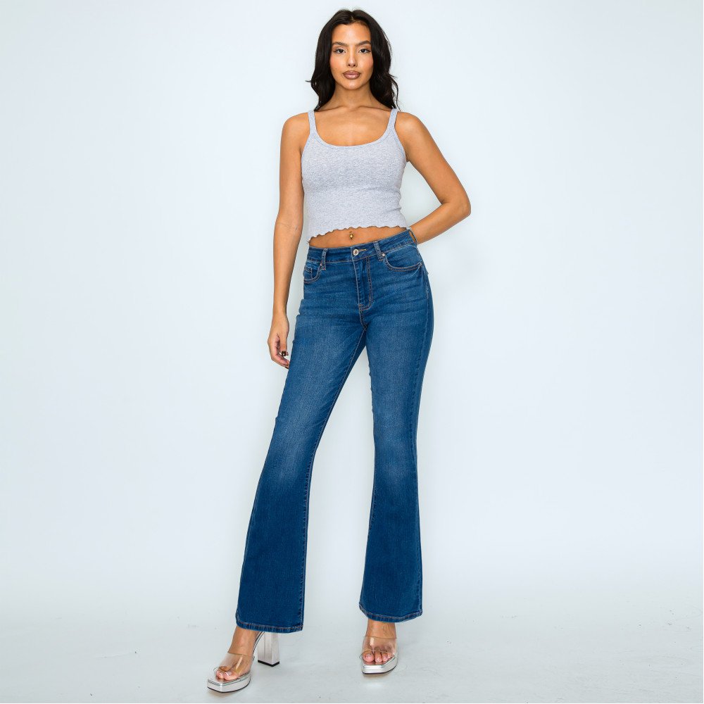 Wax Jean - Women's Flap Back Bootcut Jean - 90344